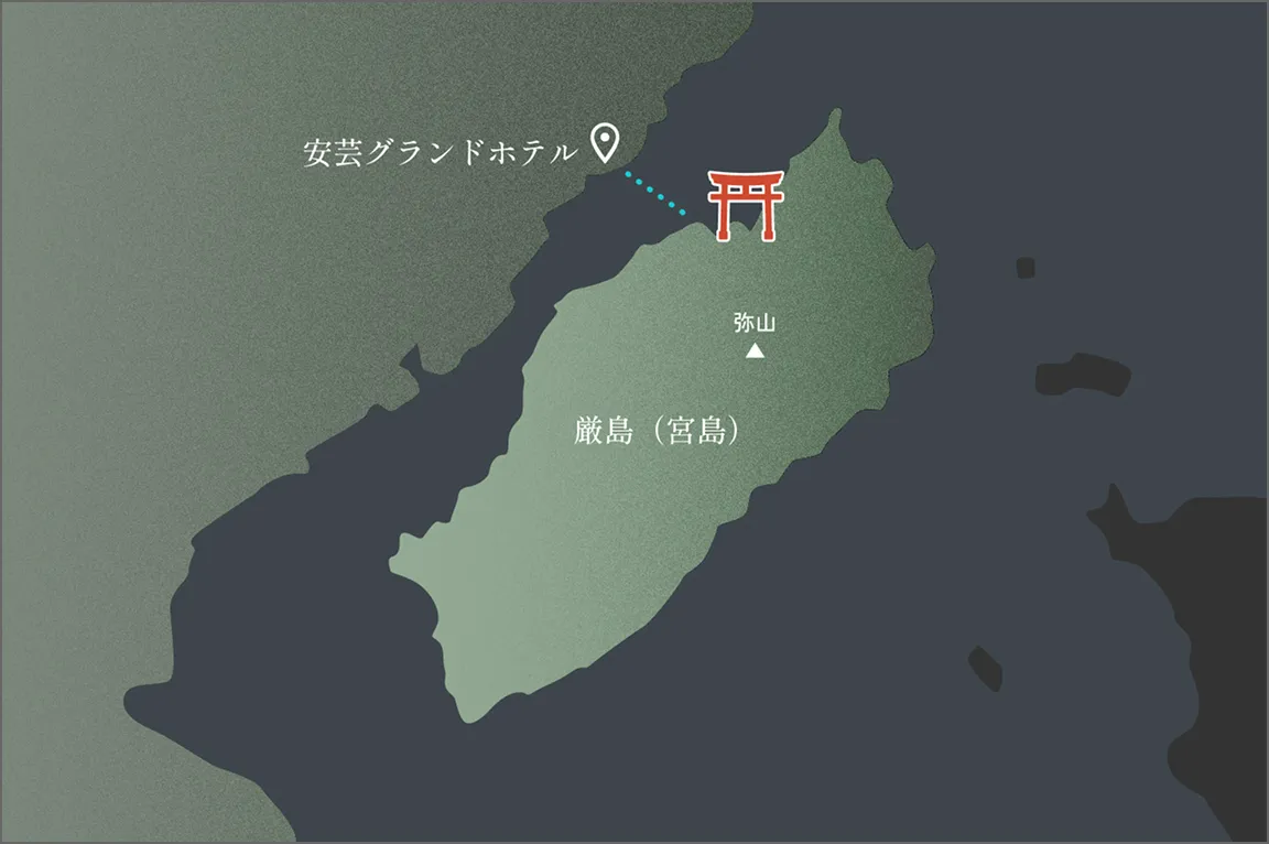 carte de la croisière nocturne