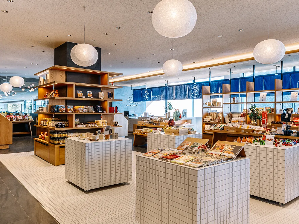 photo de la boutique de souvenirs