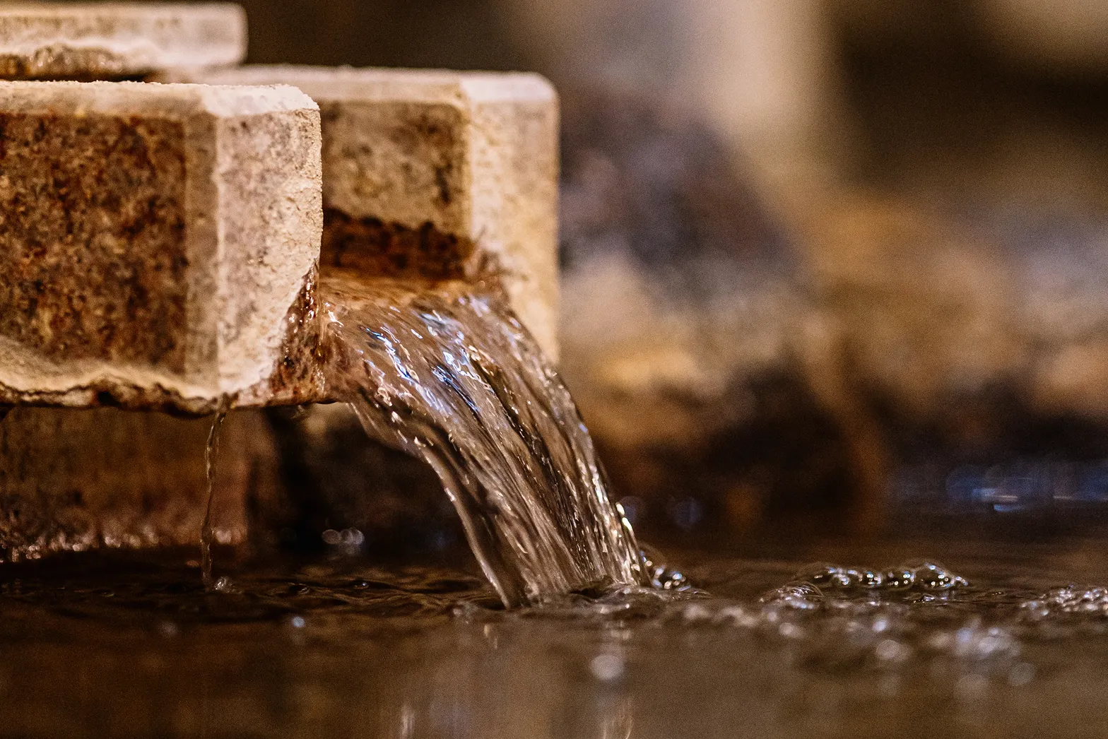 photo du bain thermal intérieur